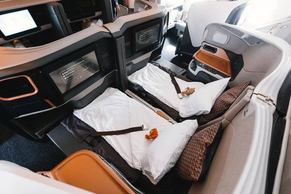 Singapore Airlines New A Business Class Review Flight Hacks