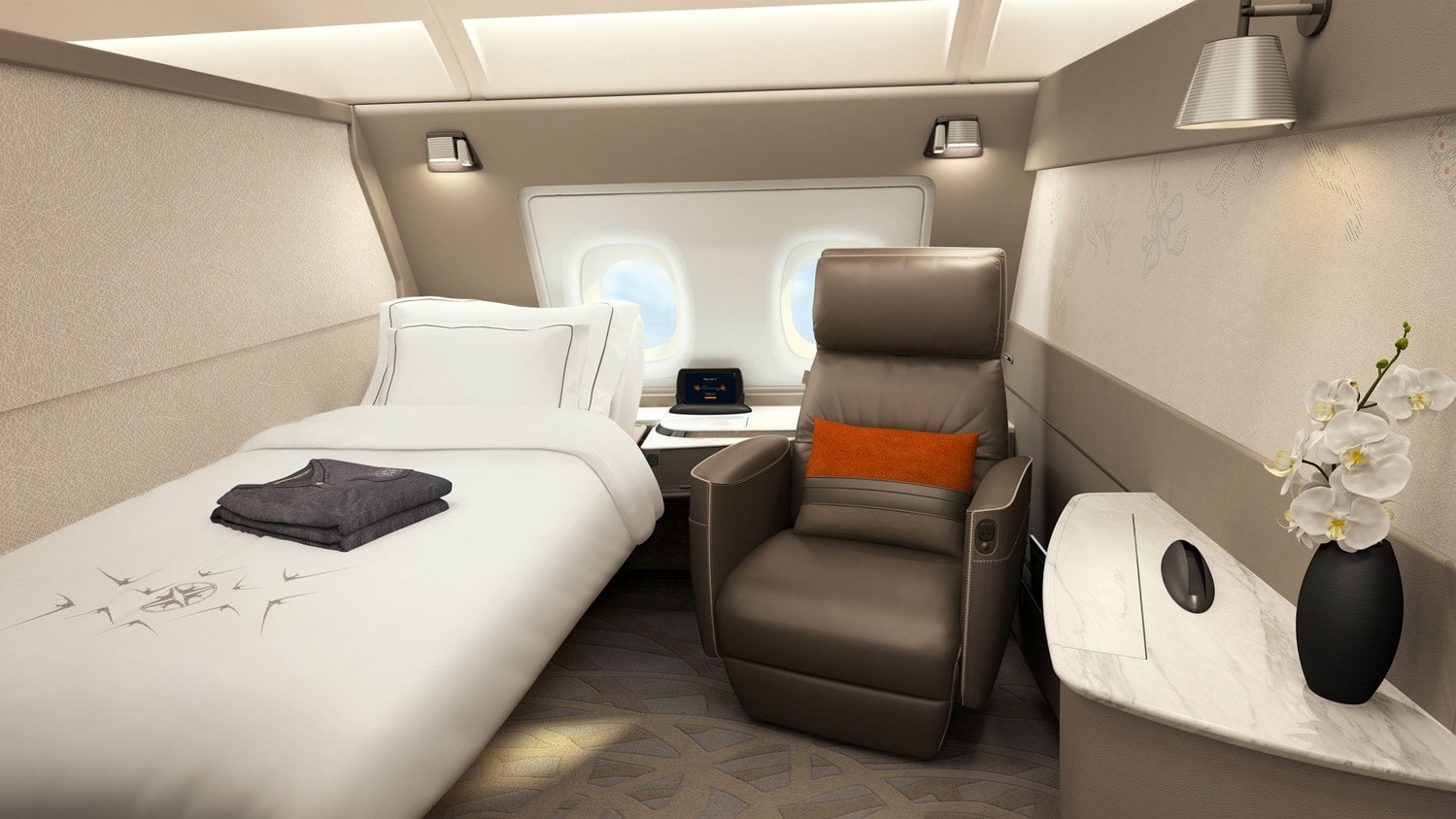 First Look New Singapore Airlines A380 First Class Suites Flight Hacks