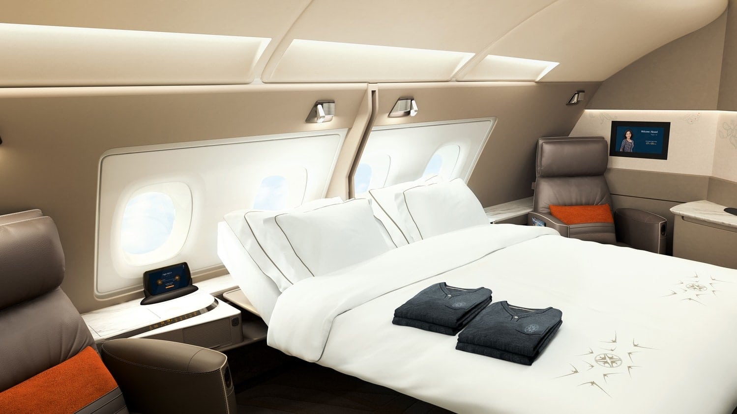 Singapore Airlines A380 New First Class Suite