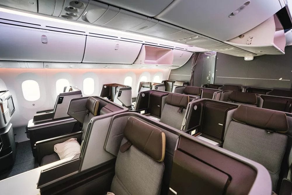 EVA AIR NEW 787-9 BUSINESS CLASS REVIEW 2