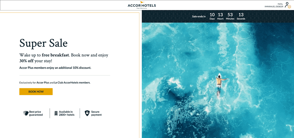 Accor Plus Members Only Sale