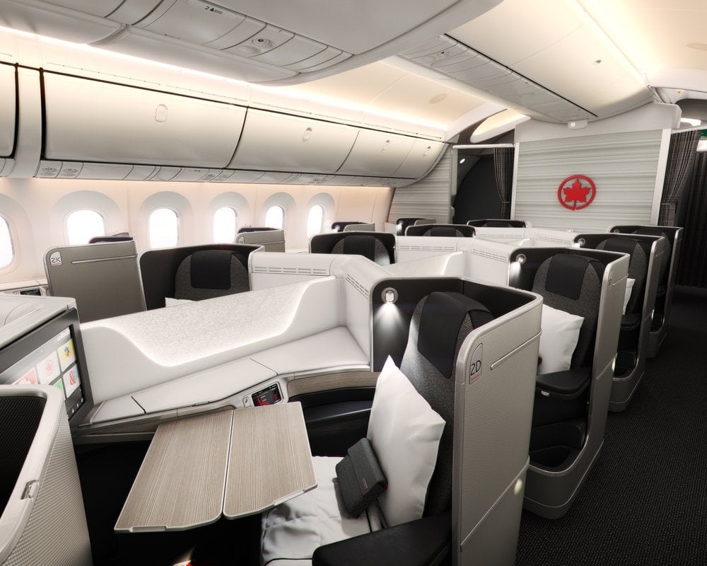Australia to Canada – Air Canada Business Class