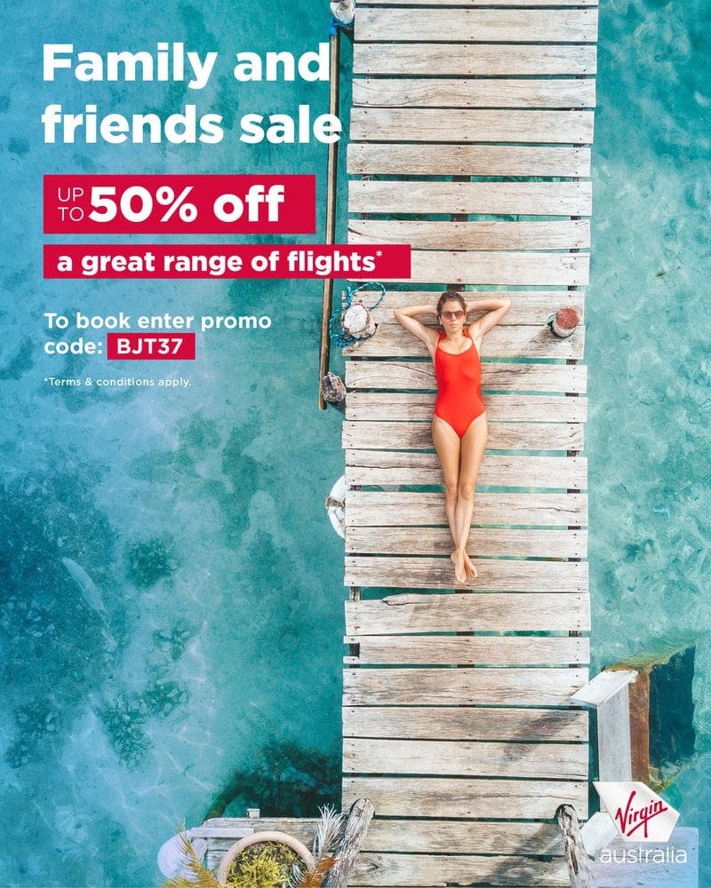 Family and friends sale 50percent off