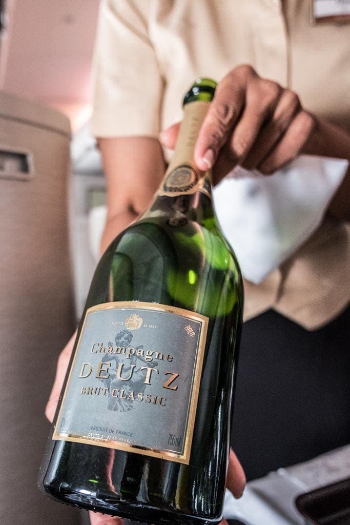 Cathay Pacific Deutz Champagne