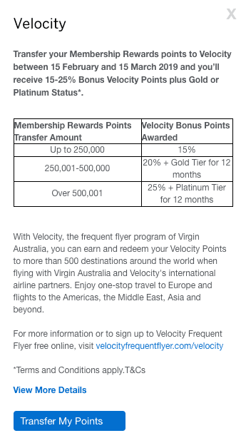 upgrade to Platinum Velocity membership for 12 months