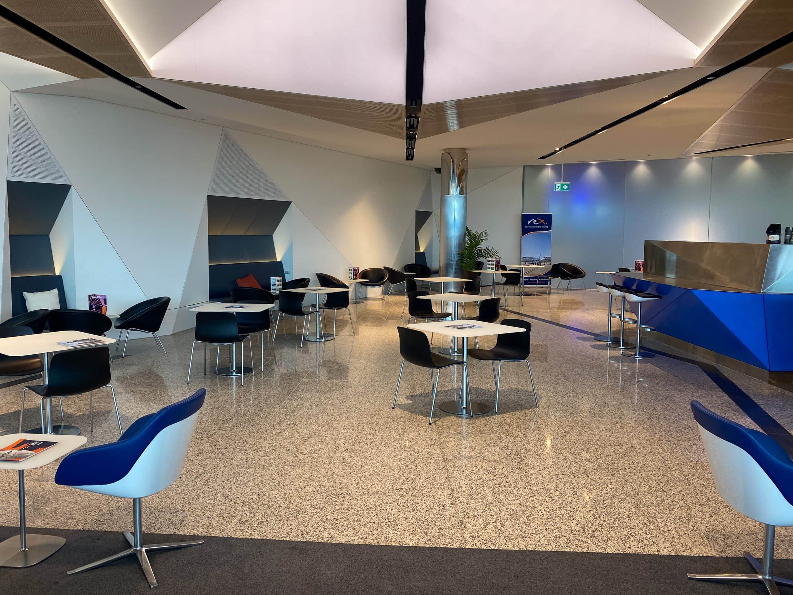 Rex Temporary Canberra Lounge Review