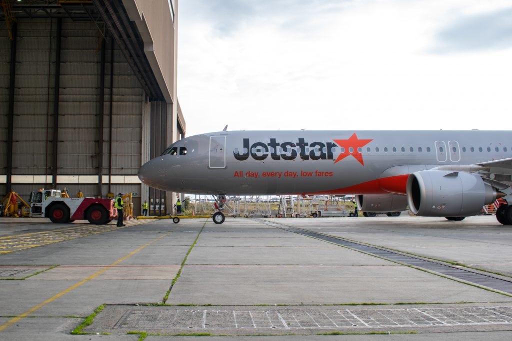 Jetstar A321neo (photo: Tom Goward)