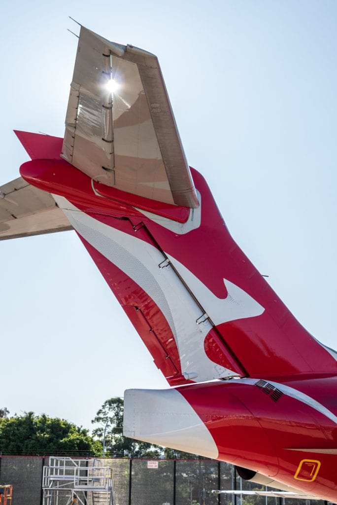 Qantas Farewells 717