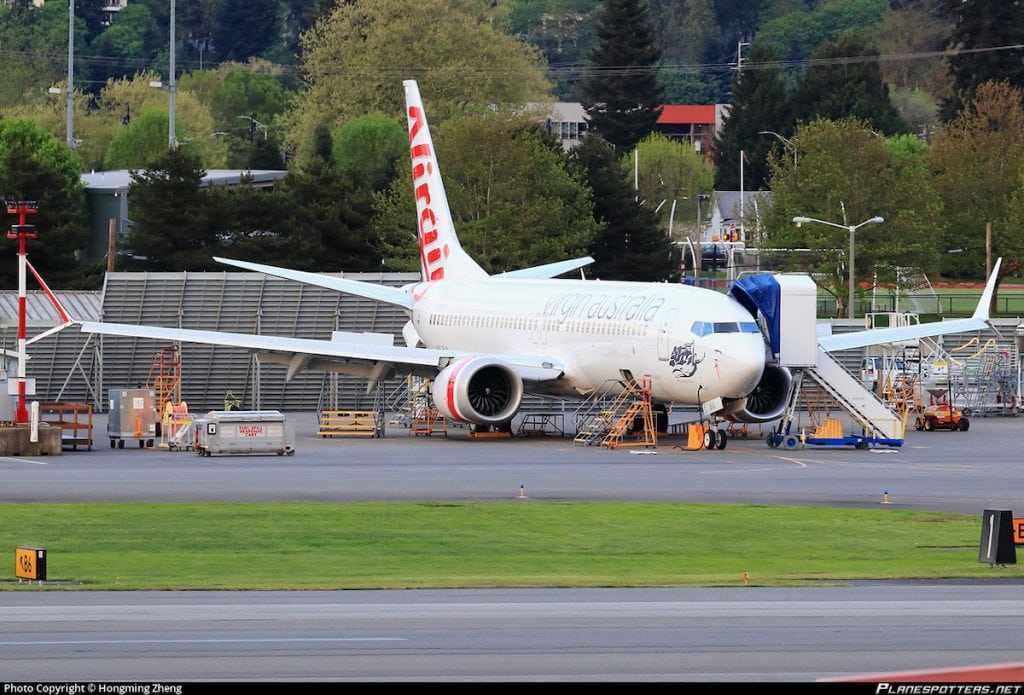 Virgin Australia MAX 8 VH-8IA