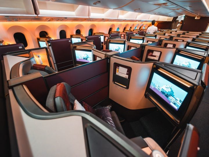 Qatar Airways B787-9 Business Class Review - Mini Qsuite