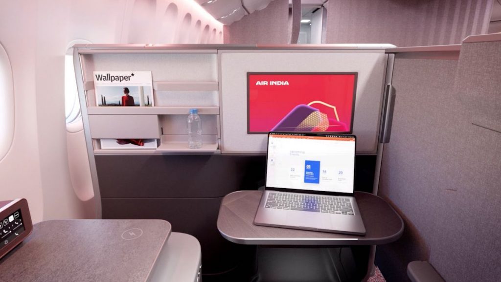 Air India New Boeing 777 Business Class