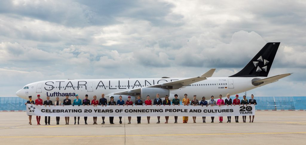 Star Alliance 20th Anniversary A340