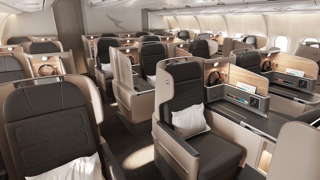 Qantas A330-200 Updated Business Renders