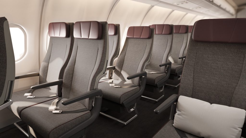 Qantas A330-200 New Economy Cabin Renders